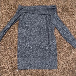 American eagle sweater dress off the shoulder